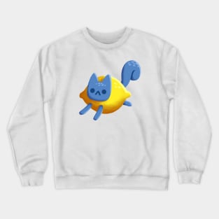 Lemon Cat Crewneck Sweatshirt